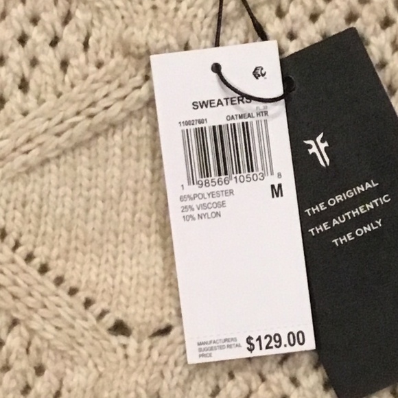 Frye Women’s Sweater Size Medium - Picture 3 of 3